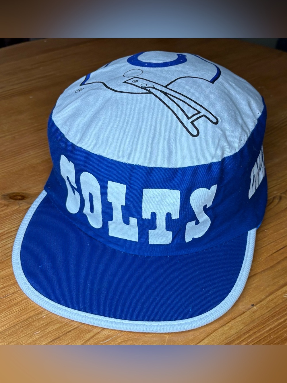NWOT Vintage 90’s Twins Indianapolis Colts NFL Football Painters Cap Hat OSFA
